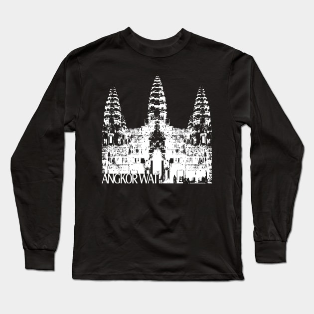 Angkor Wat Long Sleeve T-Shirt by TravelTs